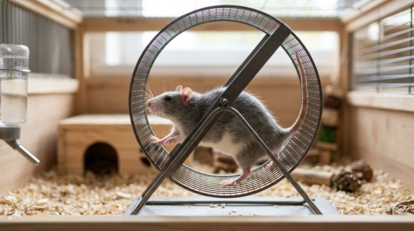 Peut-on dresser un rat domestique à utiliser une roue d'exercice et comment y parvenir?